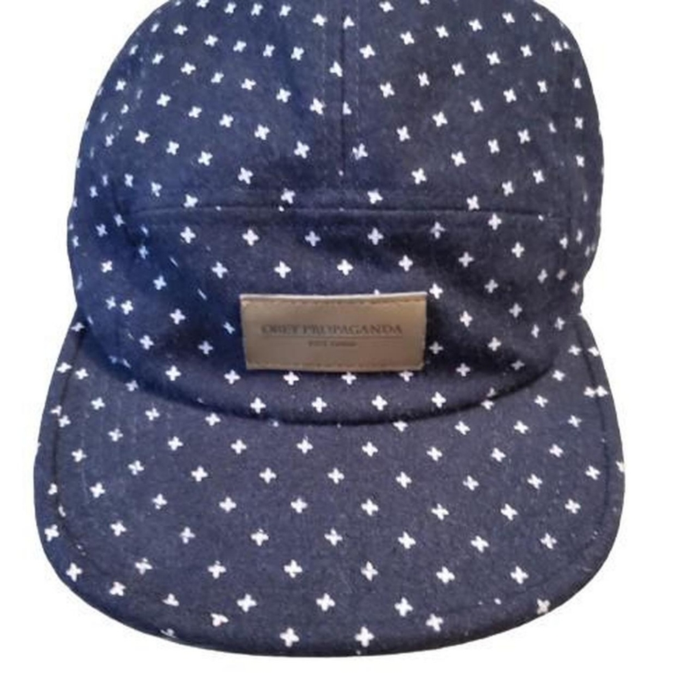Obey Propaganda Five Panel Wool Strapback Hat